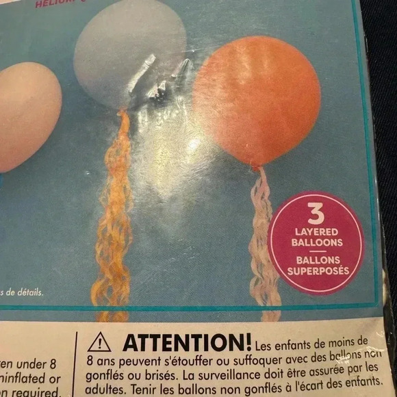 Unique Ballons Kit NWOT 17 BALLONS Total - Picture 2 of 8